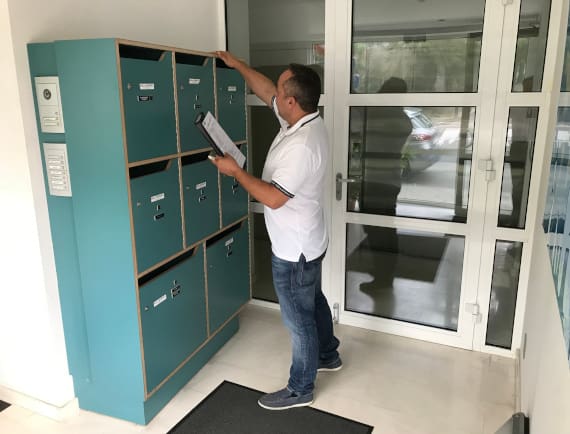 Inspection d'un chantier